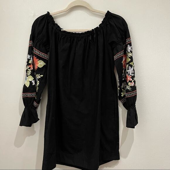 Free People Fleur Du Jour Mini in Black Size XS EUC - Picture 10 of 11